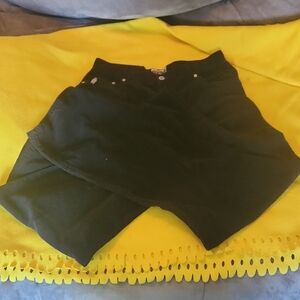 L5 Vintage Sears Nevada Boot flare brushed corduroy Black Cotton Pants